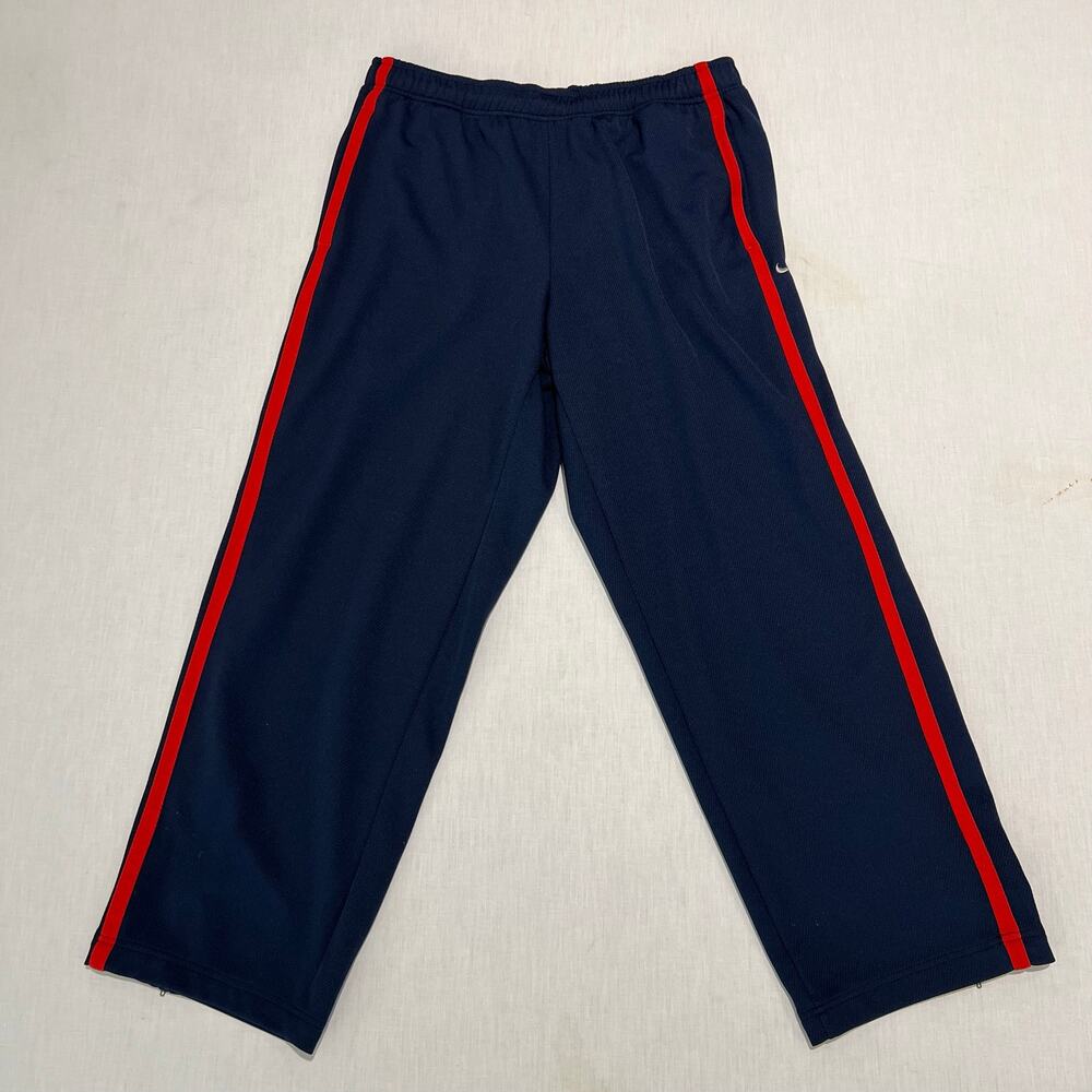Y2K Nike Athletic Blue/Red Sweatpants Sz XL